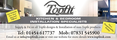 Topfit kitchen and bathroom installation specialists. Patchway, Bristol