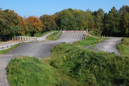 Bristol BMX Club's track at The Tumps, Waterside Drive, Patchway, Bristol.