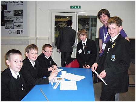 Control Tower Build activity at the Grand Final of the Flying Start Challenge.