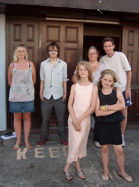 Patchway Councillors with local users of Patchway Community Centre.