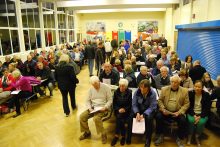 SGC meeting to discuss closure of Highwood Road, Patchway. Overflow hall.